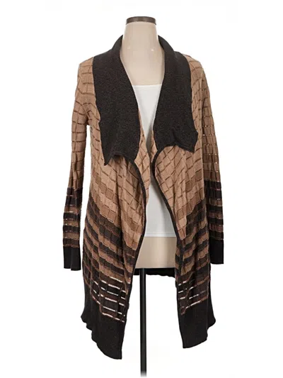 Pre-owned Nic + Zoe Coat In Brown