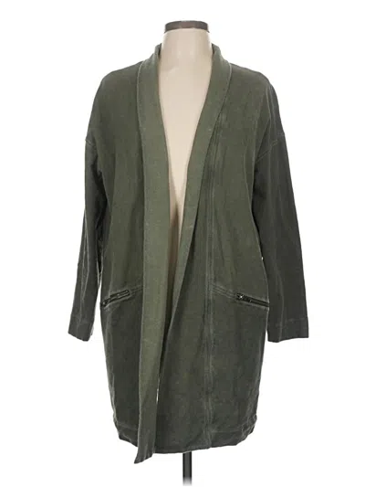 Pre-owned Nic + Zoe Coat In Green