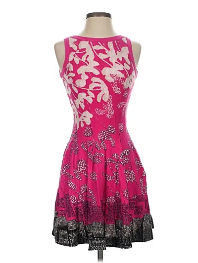 Pre-owned Nic + Zoe Cocktail Dress In Pink