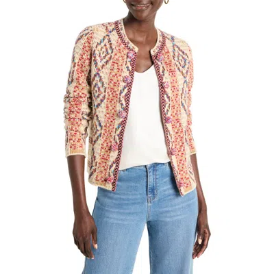 NIC + ZOE NIC+ZOE COLOR WEAVE KNIT JACKET