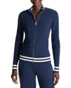 Nic + Zoe Nic+zoe Cool Down Track Jacket In Ink