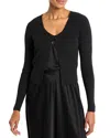 Nic + Zoe Nic+zoe Cool Nights Cardigan In Black