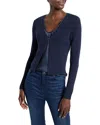 Nic + Zoe Cool Nights Cardigan In Dark Indigo In Dark Indigo