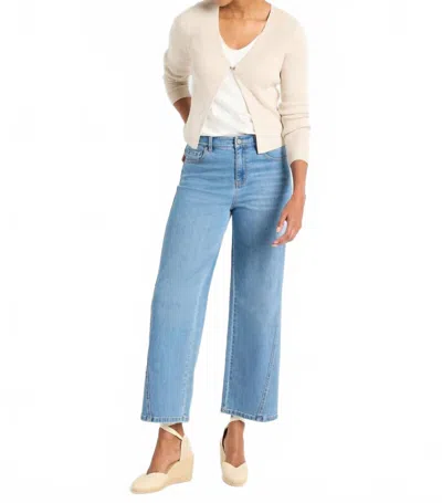 Nic + Zoe Cool Nights Cardigan In Canvas