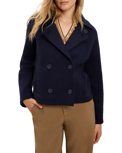 Nic + Zoe Nic+zoe Cool Nights Knit Jacket In Blue