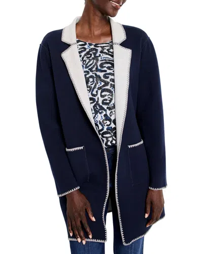 Nic + Zoe Cool Nights Reversible Knit Jacket