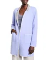 Nic + Zoe Nic & Zoe Cool Nights Reversible Knit Jacket In Hyacinth