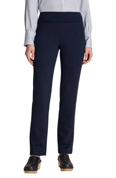 Nic + Zoe Nic+zoe Copley Straight Leg Pants In Blue