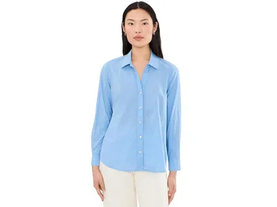 Nic + Zoe Core Cotton Shirt Women's Clothing Laurel: Xl In Multi