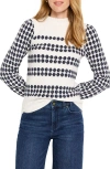 NIC + ZOE NIC+ZOE COTTON BLEND WAFFLE SWEATER