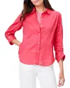 Nic + Zoe Girlfriend Crinkle Cotton Button-up Shirt
