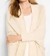 Nic + Zoe Cozy Crush Cardigan In Classic Cream