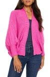 Nic + Zoe Nic+zoe Cozy Crush Cardigan In Orchid Petal