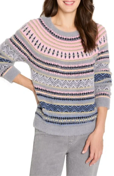 NIC + ZOE NIC+ZOE COZY FAIR ISLE SWEATER