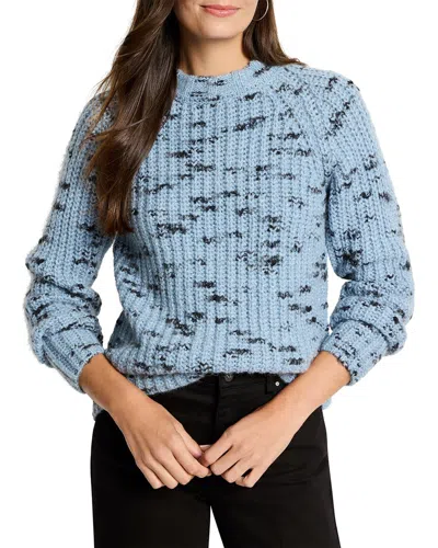 Nic + Zoe Cozy Nep Sweater In Stratus