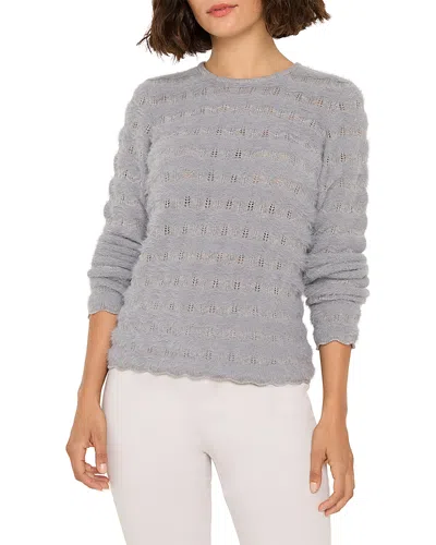 NIC + ZOE NIC+ZOE COZY WAVES STRIPED SWEATER