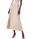 Nic + Zoe Nic+zoe Crinkle Crush Plissé Midi Skirt
