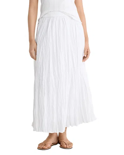 Nic + Zoe Nic+zoe Crinkle Skirt In White