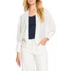 Nic + Zoe Nic+zoe Crush Open Front Cardigan In Classic Cream