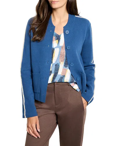 NIC + ZOE NIC+ZOE DASHING DUSK KNIT BOMBER JACKET