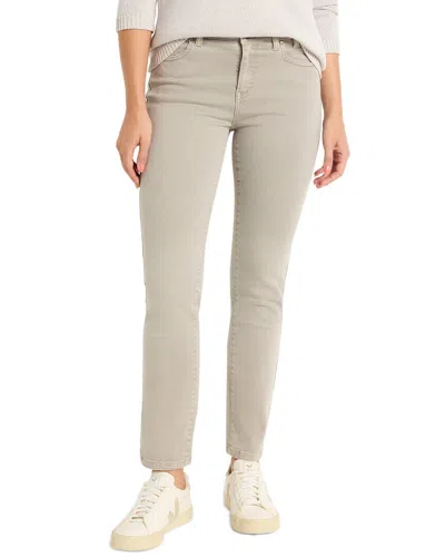 Nic + Zoe Nic+zoe Daytrip Straight Jean In Gray