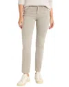 Nic + Zoe Nic+zoe Daytrip Straight Leg Jeans In Dark Cobblestone In Gray