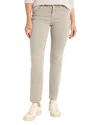 Nic + Zoe Nic+zoe Daytrip Straight Leg Jeans In Dark Cobblestone In Dark Cobblestone