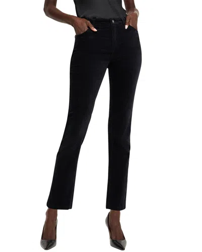Nic + Zoe Nic+zoe Daytrip Straight Velvet Pant In Black