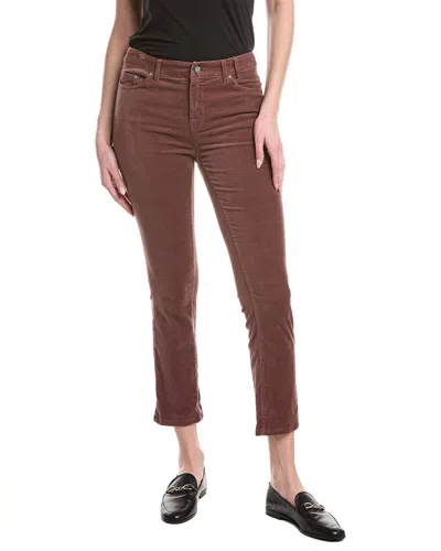 Nic + Zoe Nic+zoe Daytrip Straight Velvet Pant In Brown