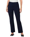 Nic + Zoe Plaza Demi Bootcut Ankle Pants In Blue