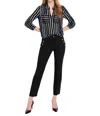 Nic + Zoe Nic+zoe High Waist Slim Bootcut Sailor Jeans In Black