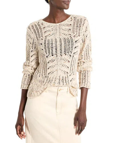 Nic + Zoe Denim Dot Sweater
