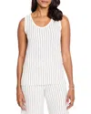 Nic + Zoe Nic+zoe Destination Stripe Knit Tank Top