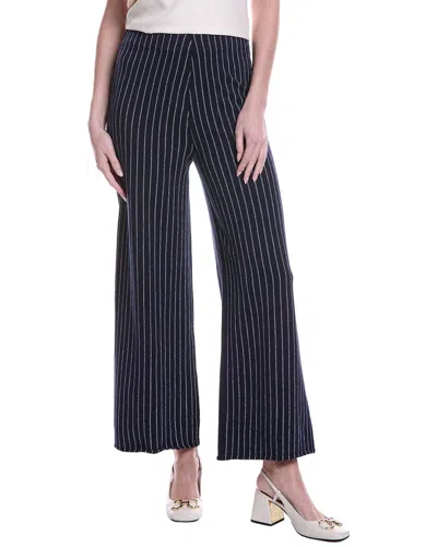 Nic + Zoe Nic+zoe Destination Stripe Pant In Blue