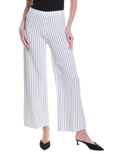 Nic + Zoe Nic+zoe Destination Stripe Pant In White