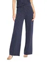 Nic + Zoe Nic+zoe Destination Stripe Pants In Blue