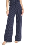 Nic + Zoe Nic+zoe Destination Stripe Pants In Blue