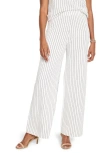 Nic + Zoe Nic+zoe Destination Stripe Pants In White