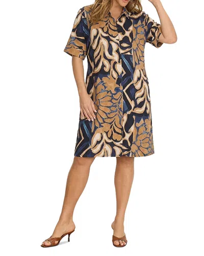 Nic + Zoe Nic+zoe Devon Shift Dress In Multi