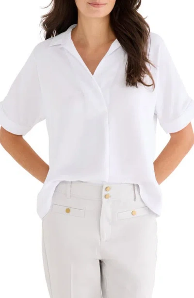 Nic + Zoe Nic+zoe Devon Shirt In White