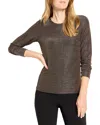Nic + Zoe Nic+zoe Diamonte Knit Top