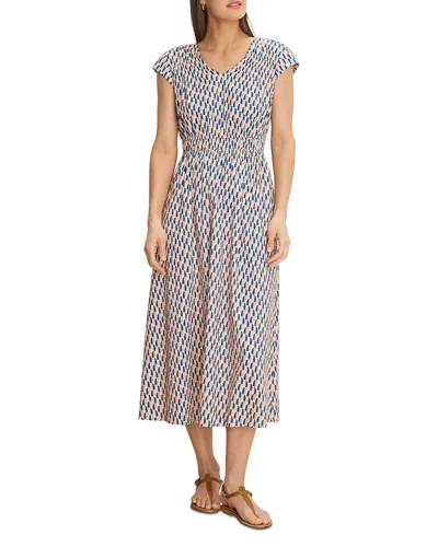 Nic + Zoe Nic+zoe Dierdre Cap Sleeve Dress In Multi