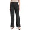 Nic + Zoe Dotty Grid Wide Leg Pant In Black Multi