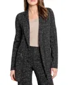 Nic + Zoe Dotty Grid Zip Jacket In Black Multi In Black Multi