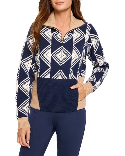 NIC + ZOE NIC + ZOE DOUBLE DIAMOND HALF ZIP