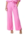 Nic + Zoe Drapey Utility Wide Leg Pants In Pink Lotus