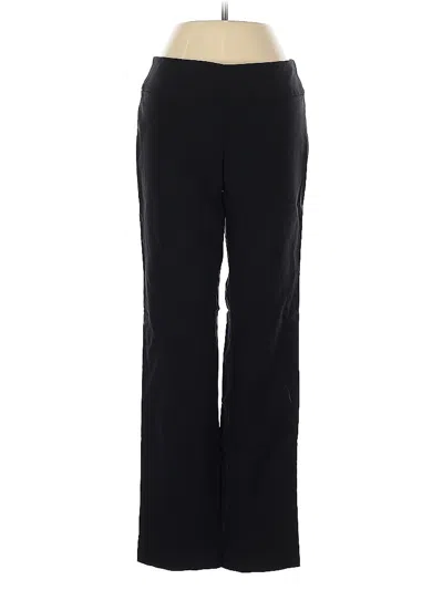 Pre-owned Nic + Zoe Dress Pants In Black