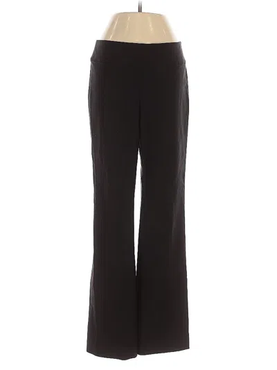 Pre-owned Nic + Zoe Dress Pants In Black