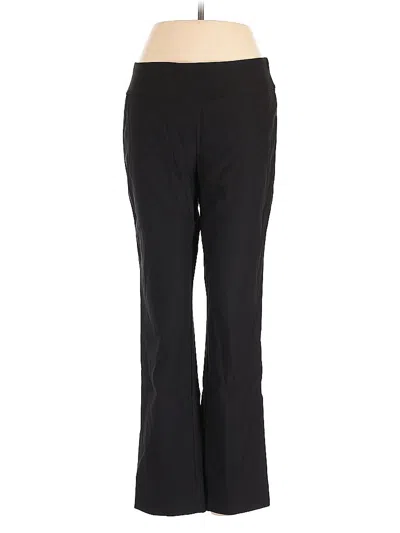 Pre-owned Nic + Zoe Dress Pants In Black