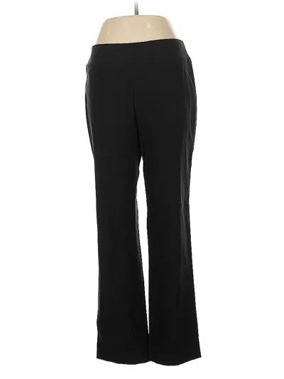 Pre-owned Nic + Zoe Dress Pants In Black